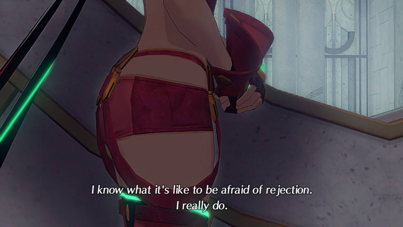 During its most serious, emotional scenes, Xenoblade 2 is always careful to ensure the camera is in just the right place.